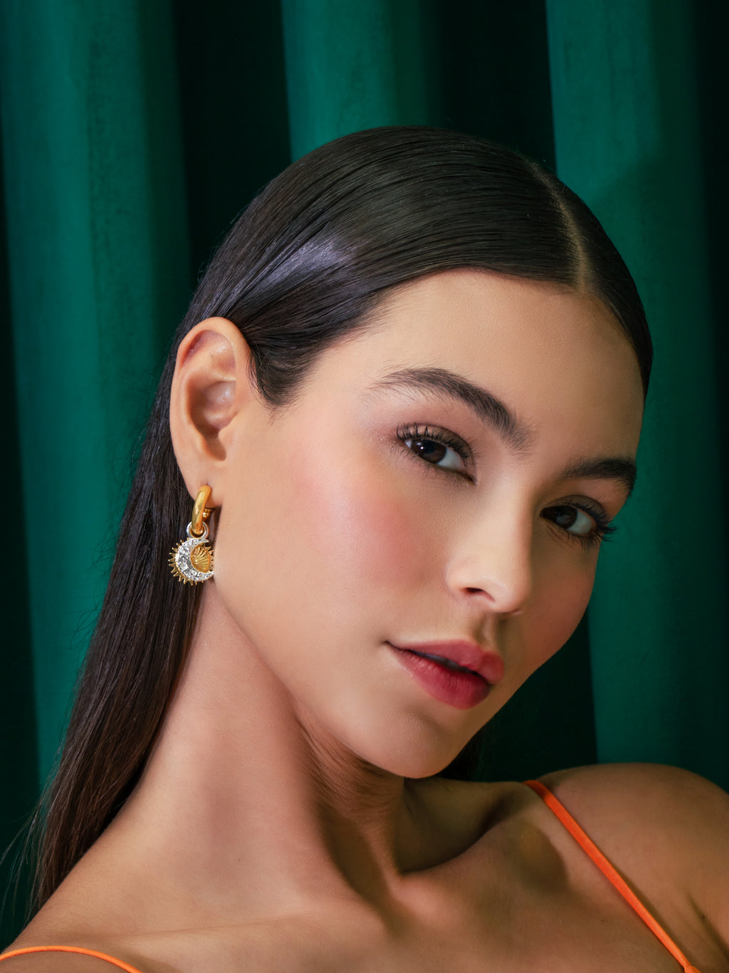 Aretes Luna y sol