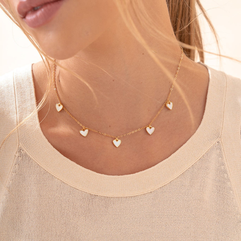 Cadena Multi Corazones