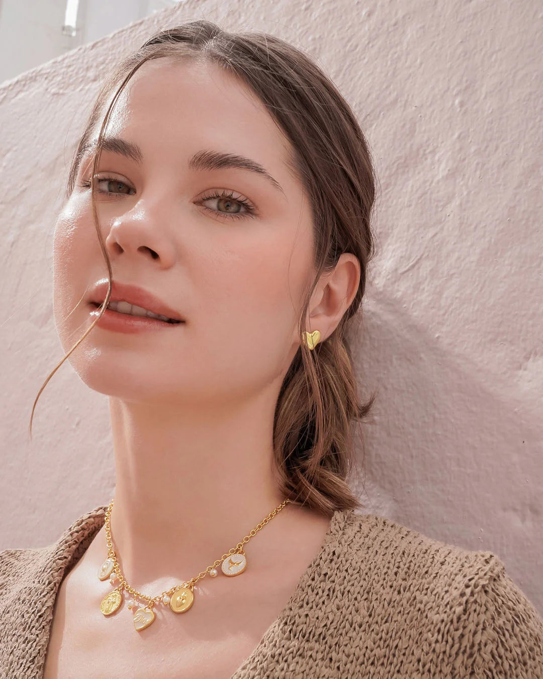 Aretes corazón