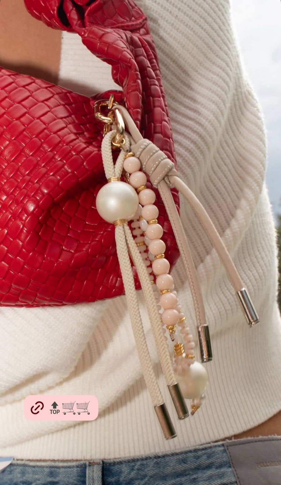 Bag Charm Flores