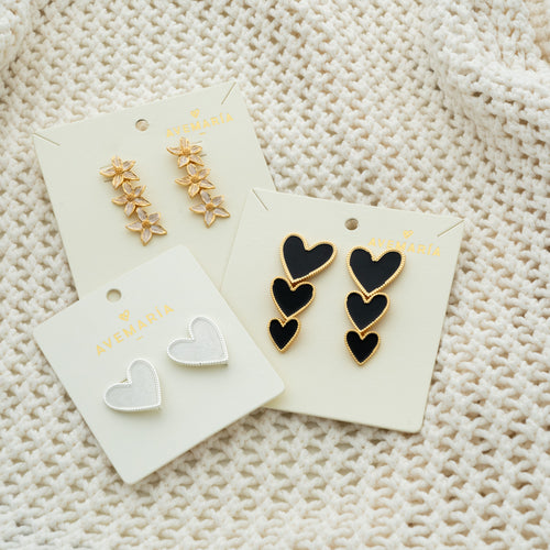 Aretes Corazón Silver