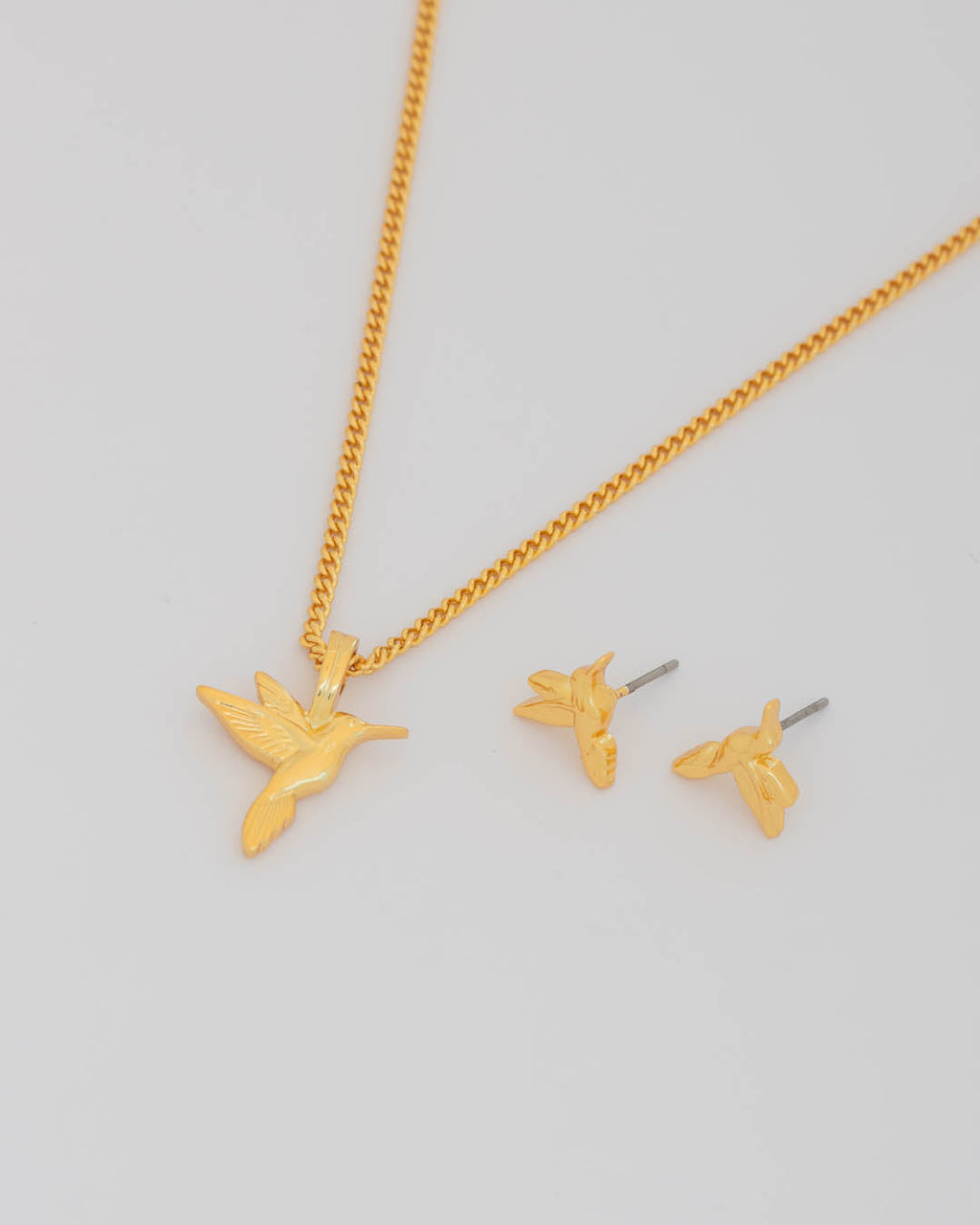 Collar + Aretes Colibrí