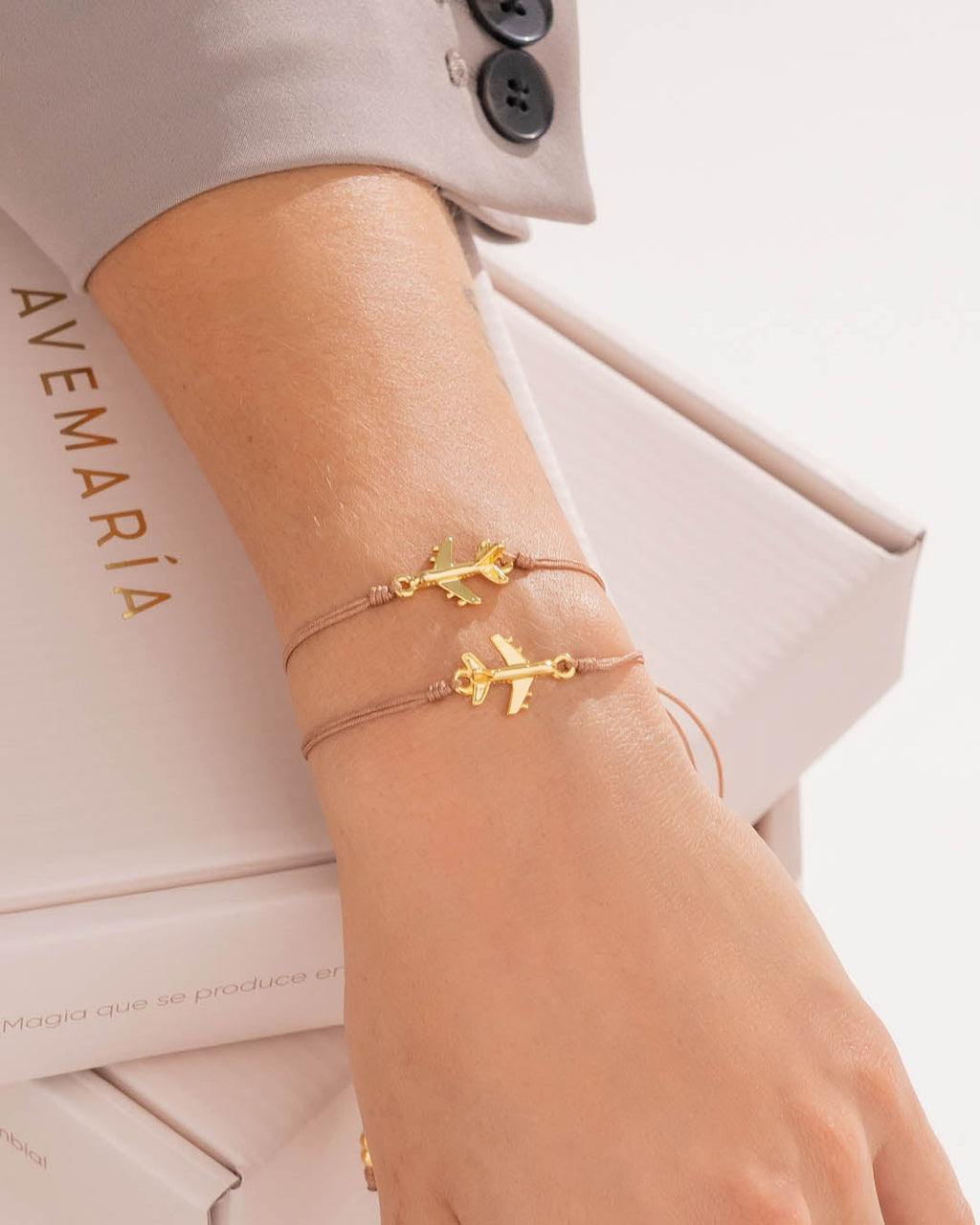 Set X2 Pulseras Avión